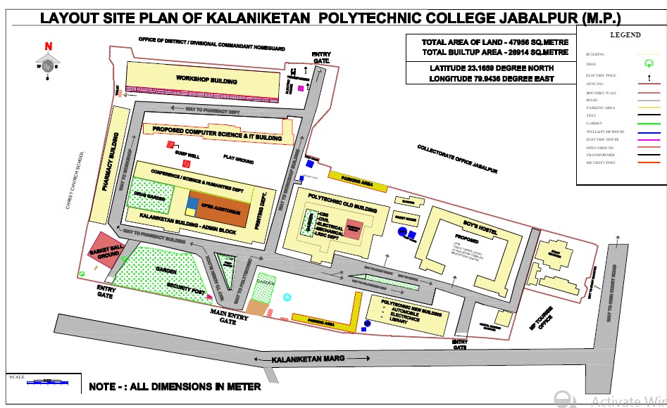 Campus Layout Map